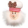 Fridge Magnet - Gnome Sugar Baker - 9 cm / 3.5 inch