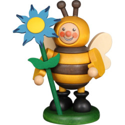 Bee With Flower - 10 cm / 3.9 inch