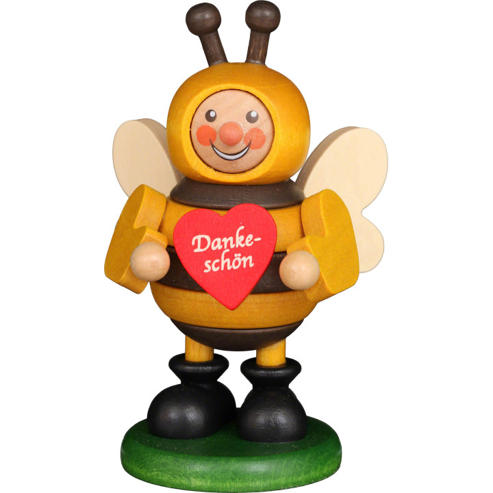 Bee With Heart - 10 cm / 3.9 inch