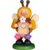 Bee With Insect House - 10 cm / 3.9 inch