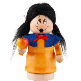 Räuchermännchen Miniwichtel Schneewittchen - 13 cm