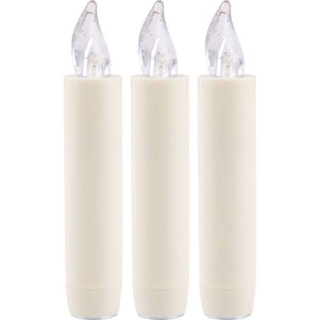 LUMIX CLASSIC MINI S SuperLight, Expansion-Set white, 3 Candles, Batteries