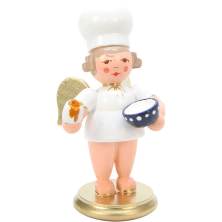 Baker Angel with Egg - 7,5 cm / 3 inch
