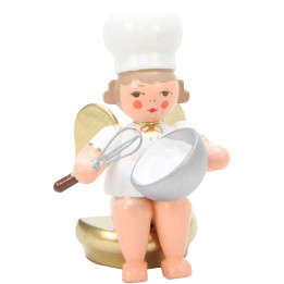 Baker Angel with Eggbeater - 7 cm / 3 inch