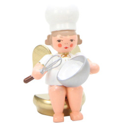 Baker Angel with Eggbeater - 7 cm / 3 inch