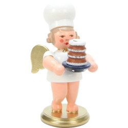 Baker Angel with Cake - 7,5 cm / 3 inch