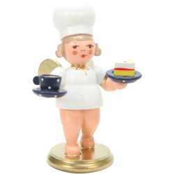 Baker Angel with Cup - 7,5 cm / 3 inch
