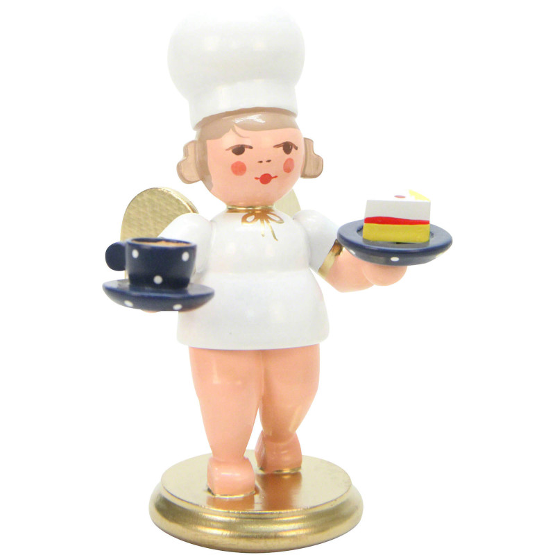 Bäckerengel mit Tasse - 7,5 cm