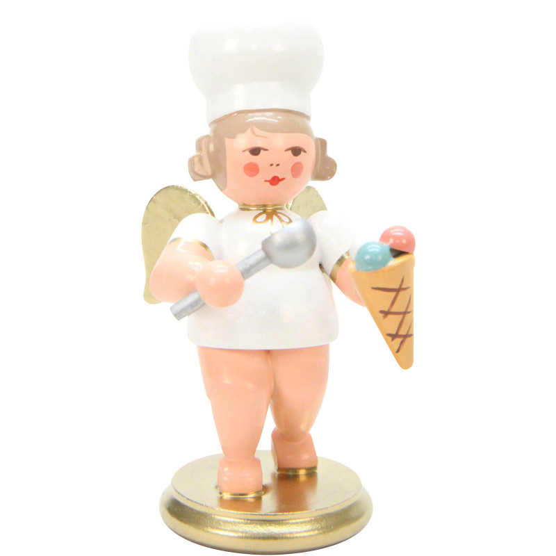 Baker Angel with Icecream - 7,5 cm / 3 inch