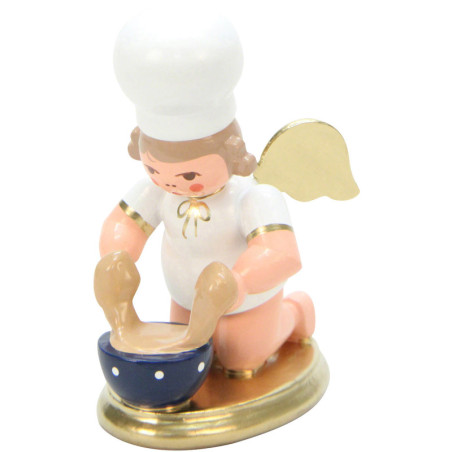 Baker Angel with Dish - 7,5 cm / 3 inch