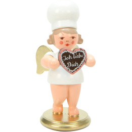Baker Angel with Heart - 7,5 cm / 3 inch