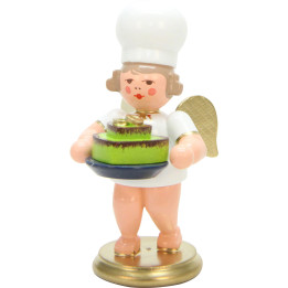 Bäckerengel mit Herztorte - 7,5 cm