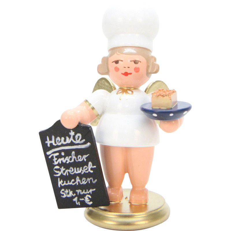 Baker Angel with Streusel Cake - 7,5 cm / 3 inch
