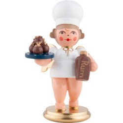 Bäckerengel mit Rumkugeln - 7,5 cm
