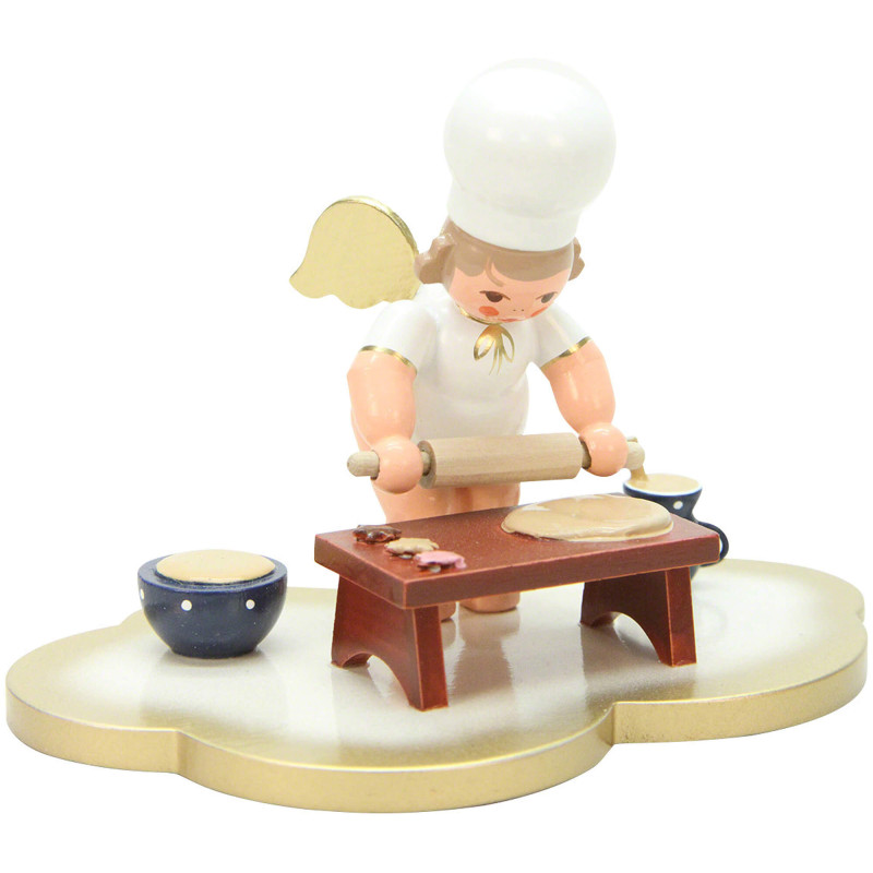 Baker Angel on Angel Cloud - 7,0 cm / 3 inch