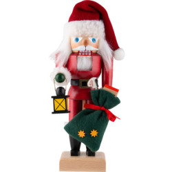 Nutcracker - Santa Claus with Lantern - 27 cm / 10.6 inch