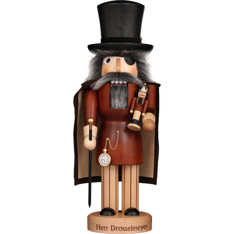Nussknacker Drosselmeyer natur - 39,5 cm