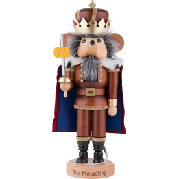 Nussknacker Mäusekönig natur - 40,0 cm