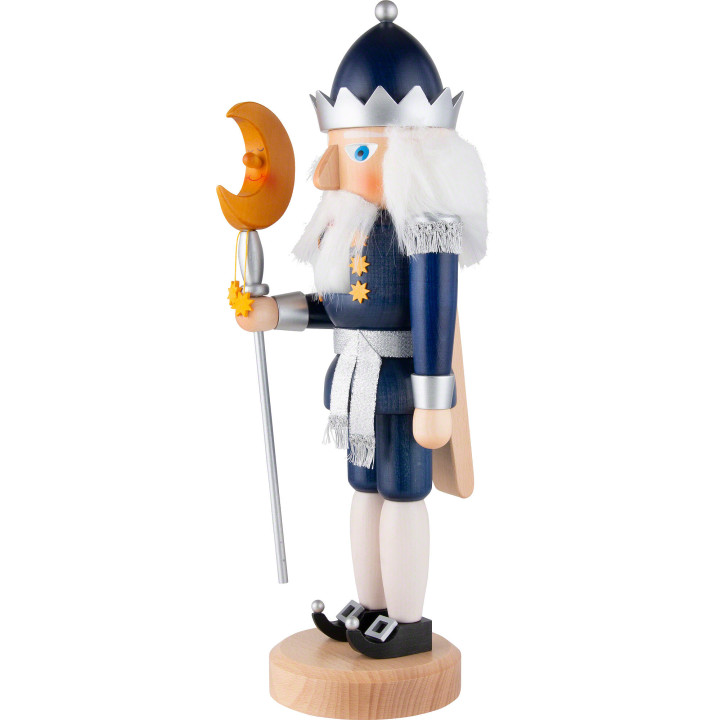 Nussknacker Mondkönig lasiert - 39,5 cm