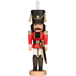 Nutcracker - Soldier Red/Gold - 44 cm / 17.3 inch