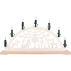 NARVA Candle Arch Chain with 7 Tapered Bulbs