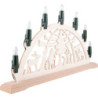 NARVA Candle Arch Chain with 7 Tapered Bulbs
