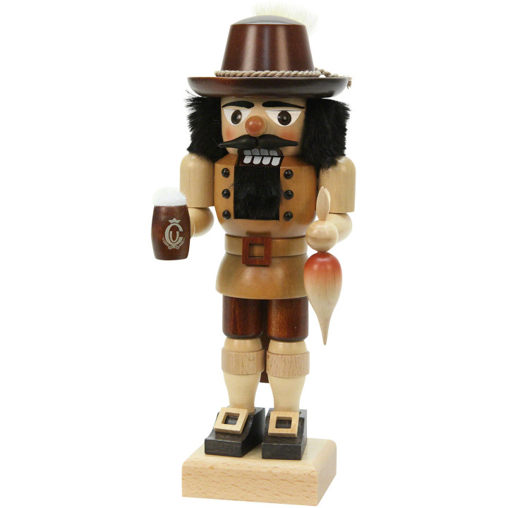 Nutcracker - Bavarian Natural Colors - 26 cm / 10 inch