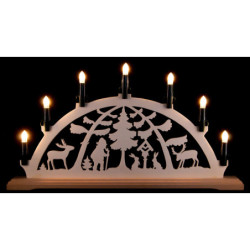 NARVA Candle Arch Chain with 7 Tapered Bulbs