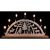 NARVA Candle Arch Chain with 7 Tapered Bulbs
