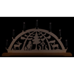 NARVA Candle Arch Chain with 7 Tapered Bulbs