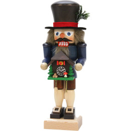 Nutcracker - Black Forester with Cuckoo Clock - 27,0 cm / 10.6 inch