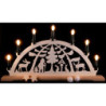 NARVA Candle Arch Chain with 7 Tapered Bulbs