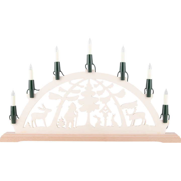 NARVA Candle Arch Chain with 7 Small Shaft Bulbs