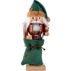 Nutcracker - Santa Claus Forest Friend Natural - 26 cm / 10.2 inch