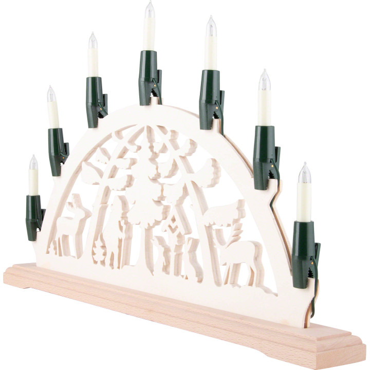 NARVA Candle Arch Chain with 7 Small Shaft Bulbs