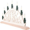 NARVA Candle Arch Chain with 7 Small Shaft Bulbs