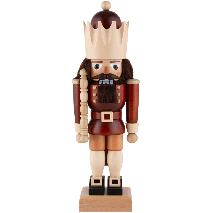 Nutcracker - King Small - Natural - 29 cm / 11.4 inch