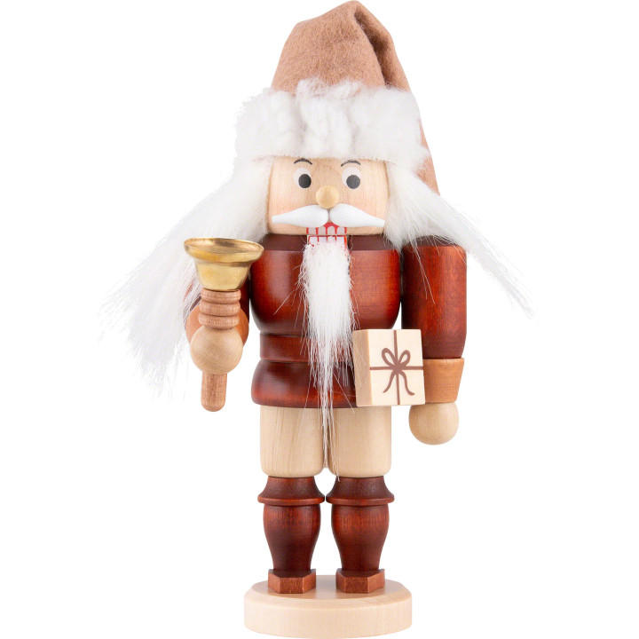 Nutcracker - Santa With Bell Natural - 15,5 cm / 6.1 inch