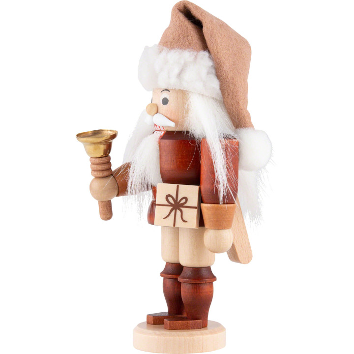 Nutcracker - Santa With Bell Natural - 15,5 cm / 6.1 inch