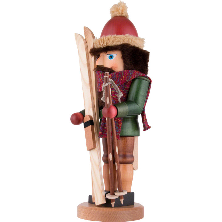 Nussknacker Skifahrer - 43 cm