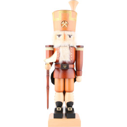 Nussknacker Bergmann natur - 79,5 cm