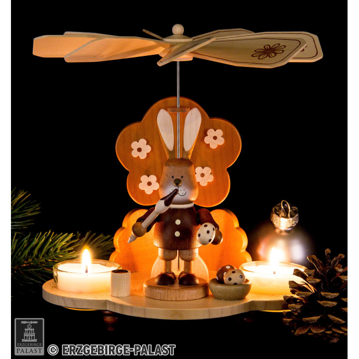 1-Tier Pyramid - Bunny Natural - 19,5 cm / 8 inch