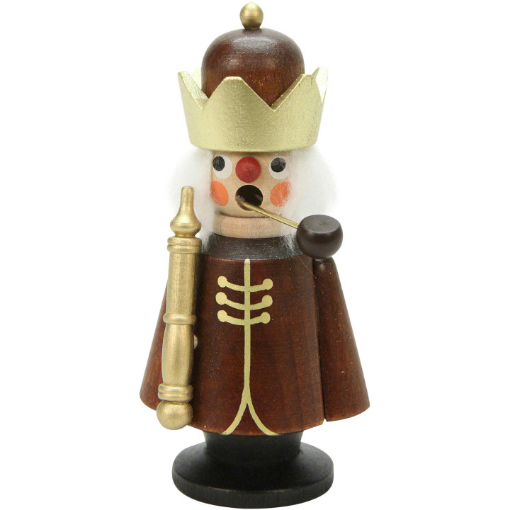 Räuchermännchen König natur - 10,0 cm