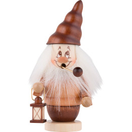 Räuchermännchen Miniwichtel mit Laterne - 16,5 cm