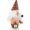 Smoker - Mini-Gnome with Lantern - 16,5 cm / 6,5 inch
