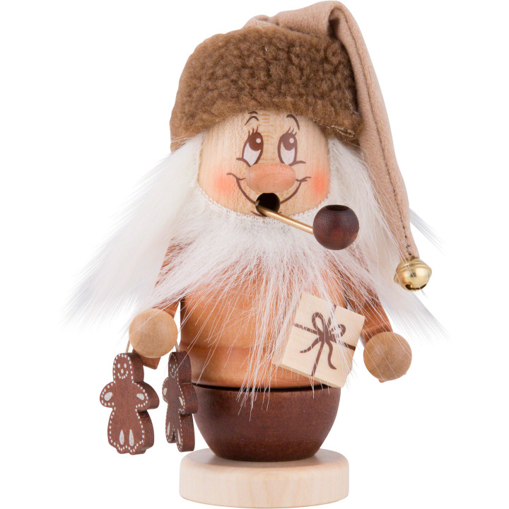 Smoker - Mini Gnome with Package - 14,0 cm / 6 inch