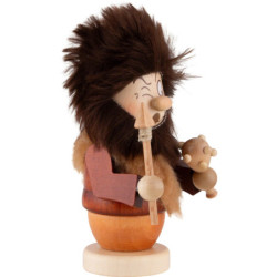 Smoker - Mini Gnome Prehistoric Man - 13,5 cm / 5.3 inch