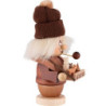 Smoker - Mini Gnome Toy Salesman - 17 cm / 6.7 inch