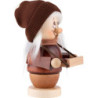 Smoker - Mini Gnome Striezel Girl - 13 cm / 5.1 inch