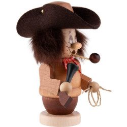Räuchermännchen Miniwichtel Cowboy - 14 cm
